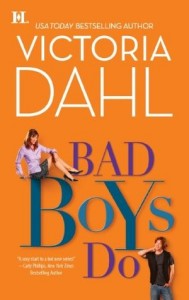 On an orange cover, the characters sit atop large blue letters - a white girl in office attire is posed atop the B in boys, a casually dressed white male leans in the lower corner agains the o in do.